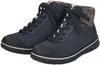 Rieker Damen Stiefelette Schnürboot Warmfutter flach Produktbild-Vorschau 90