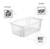 Drehstapelkorb 18 l REVERSO, Farbe:Transparent Produktbild-Vorschau 3