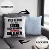 Trendation - Jobwechsel Deko-Kissen mit Füllung 40x40 Produktbild-Vorschau 2