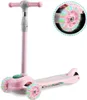 Ricokids Piko dreirädriger Tretroller - rosa Produktbild-Vorschau 1