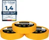 Goldband Malerband Kreppband 3x Malerkrepp 25mm x 50m Profi Produktbild-Vorschau 1