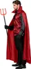 A man dressed in a devil costume, holding a trident. Podgląd zdjęcia produktu