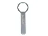 A silver-colored hexagonal wrench with a handle, isolated on a white background. Produktbild-Vorschau