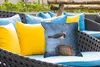 MuchoWow® Outdoor Kissen - Vogel - Tiere - Pfahl - Blau - Produktbild-Vorschau 4
