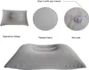 INF Aufblasbares Kissen Velours/PVC Grau Produktbild-Vorschau 1