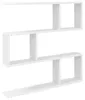 Möbel Wandregal Weiß 80 x 12 x 79,5 cm Holzwerkstoff - Produktbild-Vorschau 6