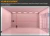A 3D rendering of a room being measured by a laser distance meter. Podgląd zdjęcia produktu