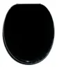 Adob, WC Deckel Ascoli Holzkern-WC-Sitz schwarz, 85001 Produktbild-Vorschau 3