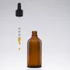 Oputec 10x 100ml Braunglas Pipettenflaschen - Pipette mit Produktbild-Vorschau 3