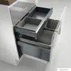 A kitchen cabinet drawer with a pull-out waste sorting system. Produktbild-Vorschau