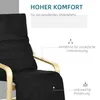 Fotel wypoczynkowy HOMCOM do salonu, fotel wypoczynkowy z Podgląd zdjęcia produktu 6