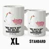 Mr. & Mrs. Panda Große Tasse Mit Henkel Einhorn Schwein - Produktbild-Vorschau 3