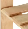 vidaXL Vešiak na kabáty 110x38x170 cm borovicový masív Náhľad obrázku produktu 5