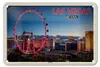 Blechschild Reise 18x12cm Las Vegas USA The Linq Riesenrad Produktbild-Vorschau 1