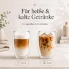 LAPRESO® Latte Macchiato Gläser doppelwandig 6er Set 450ml Produktbild-Vorschau 4