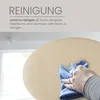Bestlivings 6er Pack Stuhlkissen taupe ⌀ 38 cm Kunstleder Produktbild-Vorschau 5