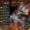 Gusseisen Topf mit Deckel 13,6 Liter schwarz für BBQ und Produktbild-Vorschau 2