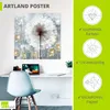 ARTland Poster Abstrakte Pusteblumen Wiese 1 Größe: 70x70 Produktbild-Vorschau 3