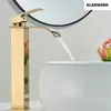 ROSA | Premium hohe Wasserfall Badarmatur Gold | Hotel Produktbild-Vorschau 4
