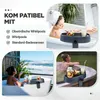 Verstellbares Whirlpool-Tablett – 2 Getränkehalter, passend Produktbild-Vorschau 7