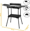 TZS First Austria - 2-in-1 Elektro-Standgrill - 2200W - Produktbild-Vorschau 2