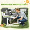 PawHut Schildkrötenhaus aus Holz, Schildkrötengehege mit Produktbild-Vorschau 5