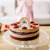 1 Stück Regenbogen Deko Cake Topper, Personalisierter Produktbild-Vorschau 5