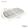 Grilles de cuisson en acier inoxydable INOX pour la gamme Voir les images du produit 12