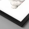 Gerahmtes Poster - Schwarzer Rahmen - Kaninchen Hase Kinder Produktbild-Vorschau 2
