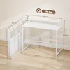 HOMCOM Schreibtisch Klappbar Computertisch mit Produktbild-Vorschau 3