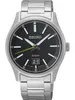 A close-up studio shot of a men's Seiko watch. Produktbild-Vorschau