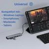 Rolio USB C Hub, 1Gbps Ethernet LAN, HDMI 4K, USB-C Produktbild-Vorschau 6