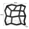 LZQ 2 Stück Betonform 43x43x4cm Schalungsform DIY Produktbild-Vorschau 2