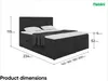 MEBLINI Boxspringbett mit Bettkasten - Gepolstert Produktbild-Vorschau 7