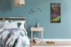 Küche Wohnzimmer Wand Leinwand Uhr 30x60 Malerei Abstrakte Produktbild-Vorschau 4