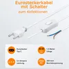 Kabel sieciowy McPower Euro z wyłącznikiem sznurkowym i Podgląd zdjęcia produktu 5
