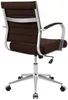 Silla de oficina Oakland - Imitación de cuero - Marrón Vista previa de la imagen del producto 13