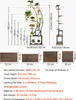 A diagram and product details for a plant stand. Produktbild-Vorschau