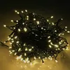 LED Lichterkette 30m 300LEDs Lichtervorhang mit 8 Produktbild-Vorschau 1