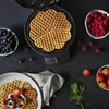 Gaufrier pour 5 gaufres fines en forme de cœur Ø20cm Cœur Voir les images du produit 23