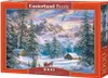 CASTORLAND puzzle Vianoce v horách 1000 dielikov Náhľad obrázku produktu 2