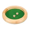 Arena di dadi in legno da 22 cm con 2 dadi Anteprima dell’immagine prodotto 4