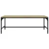 vidaXL Table basse chêne Sonoma 100x50x35 cm Bois composite Voir les images du produit 4