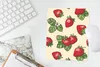 MuchoWow® Mauspad Mousepad Erdbeeren - Obst - Muster 19x23 Produktbild-Vorschau 5