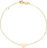 Unique Herzarmband für Damen aus 375er Gold Produktbild-Vorschau 1