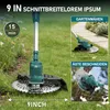 Akku-Rasentrimmer 21V mit 2 Batterie, 5-in-1 Freischneider, Produktbild-Vorschau 8