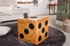 riess-ambiente Massiver Würfelhocker CUBE 41cm natur Produktbild-Vorschau 4