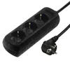 Hama 0003039, 3 AC-Ausgänge, 230 V, 50 Hz, 3500 W, Schwarz, Produktbild-Vorschau 3