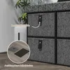 HOMCOM Schuhbank mit 6 Boxen, Sitzbank, Garderobenbank mit Produktbild-Vorschau 6