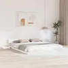 vidaXL Rám postele bílý 180 x 200 cm dřevo Náhled obrázku produktu 2